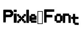 Pixle_Font Font Image