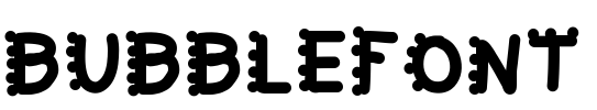 bubblefont Font Image