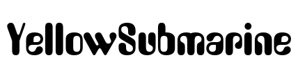YellowSubmarine Font Image