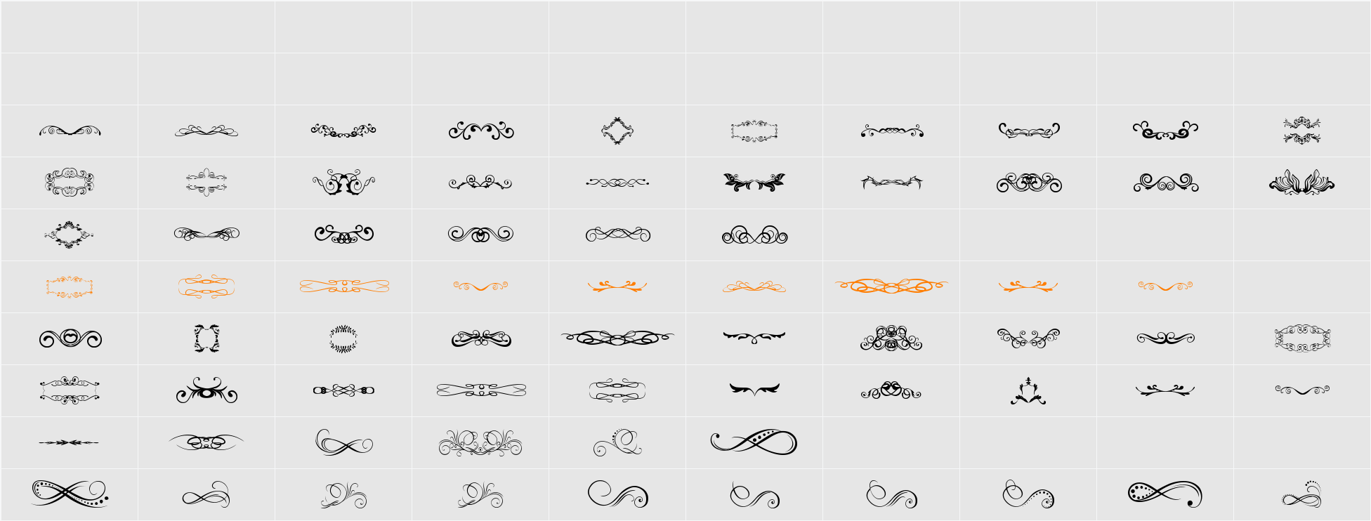 another ornaments tfb Character Map