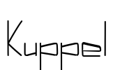 Kuppel Font Image