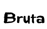 Bruta Font Image