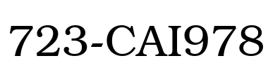 723-CAI978
