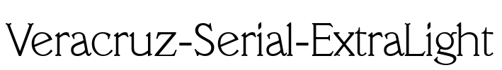 Veracruz-Serial-ExtraLight