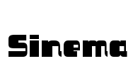 Sinema Font Image