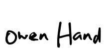 Owen Hand Font Image