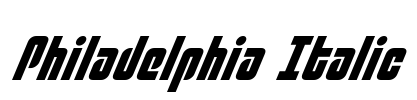 Philadelphia Italic