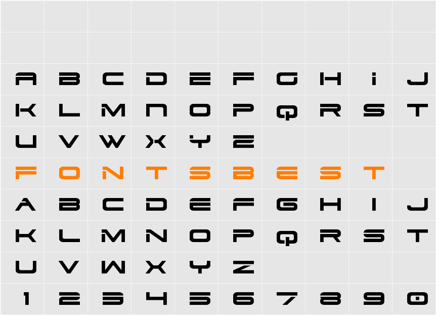 Dodger Title Character Map