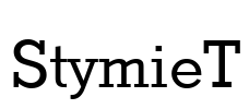 StymieT Font Image