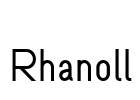 Rhanoll Font Image