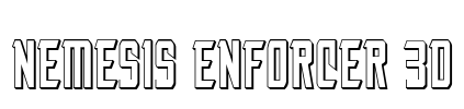 Nemesis Enforcer 3D