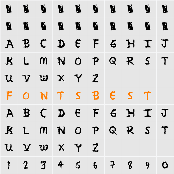SerialLover Character Map