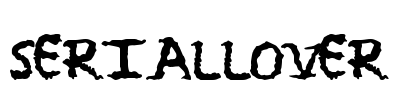 SerialLover Font Image