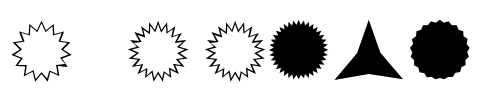 MCS Star Font Image