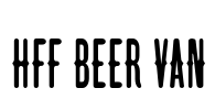HFF Beer Van Font Image