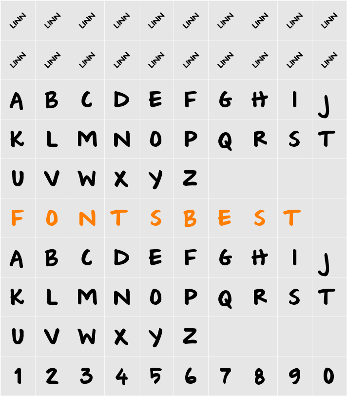 Wishlist 2009 Character Map