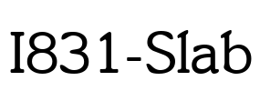 I831-Slab