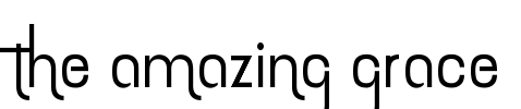 the amazing grace