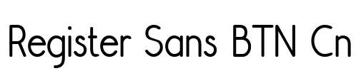Register Sans BTN Cn