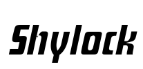 Shylock Font Image