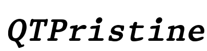 QTPristine Font Image