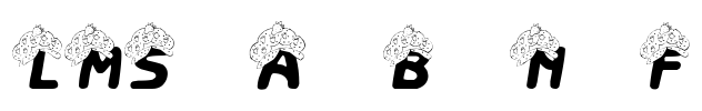 LMS A Berry Nice Font Font Image