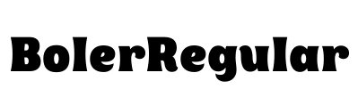 BolerRegular