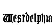 Westdelphia Font Image