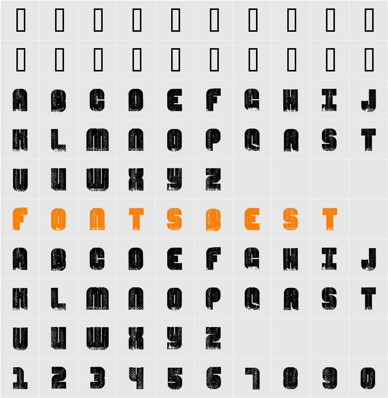 In Metro Caves Character Map