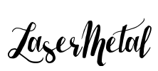 LaserMetal Font Image