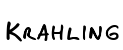 Krahling Font Image