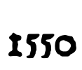 1550 Font Image