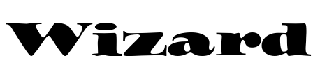 Wizard Font Image