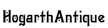 HogarthAntique Font Image