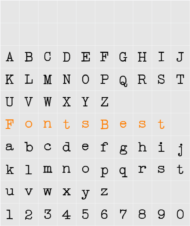 Type right! Character Map