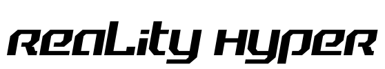 Reality Hyper Font Image