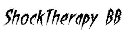 ShockTherapy BB Font Image
