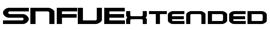 SNFUExtended Font Image