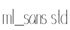 ML_Sans Std