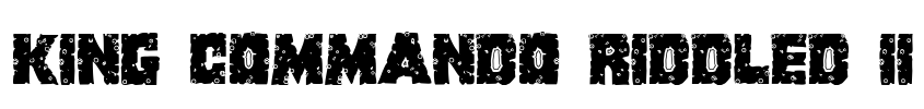 King Commando Riddled II