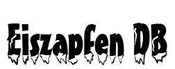 Eiszapfen DB Font Image