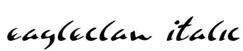 Eagleclaw Italic