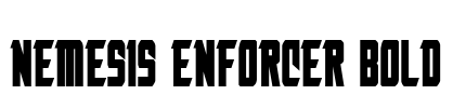 Nemesis Enforcer Bold