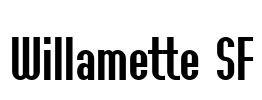 Willamette SF Font Image