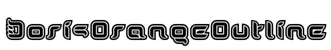 DorisOrangeOutline