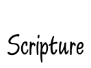 Scripture Font Image
