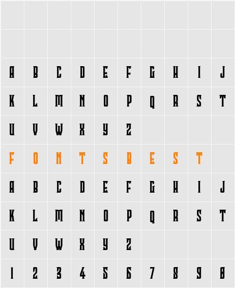 Clobot Free Character Map