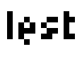 lest Font Image