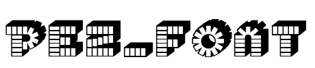 PEZ_font Font Image