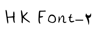 HK Font-2 Font Image